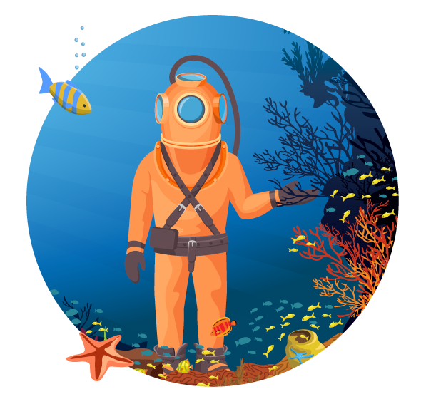 Strengthen Your IT Strategy person in scuba outfit