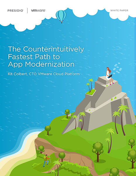 The Counterintuitively Fastest Path to App Modernization white paper icon